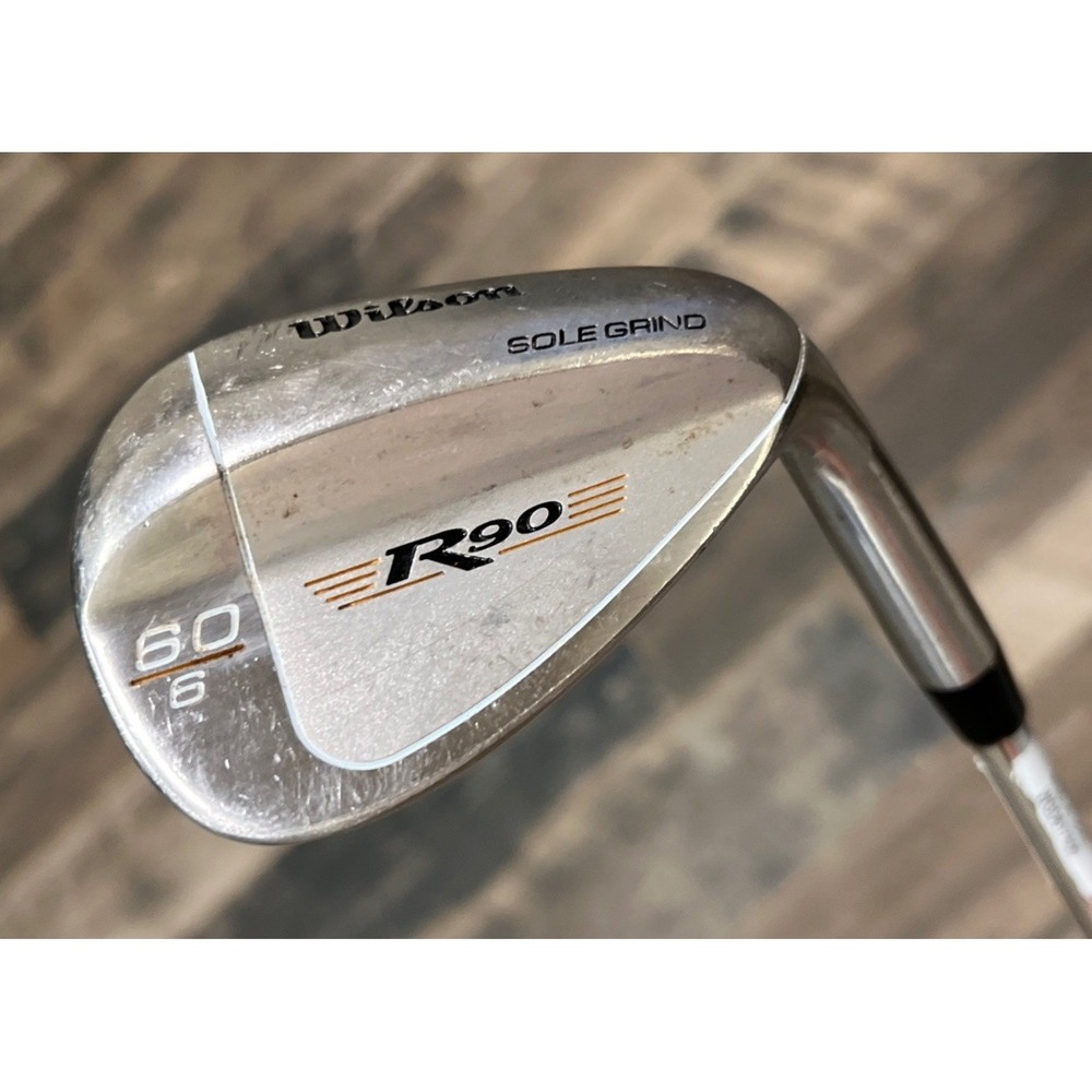 Wilson R90 60° LOB Wedge LW 6 Bounce Sole Grind Steel Shaft RH